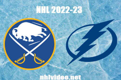 Buffalo Sabres vs Tampa Bay Lightning Full Game Replay Feb 23, 2023 NHL Live Stream