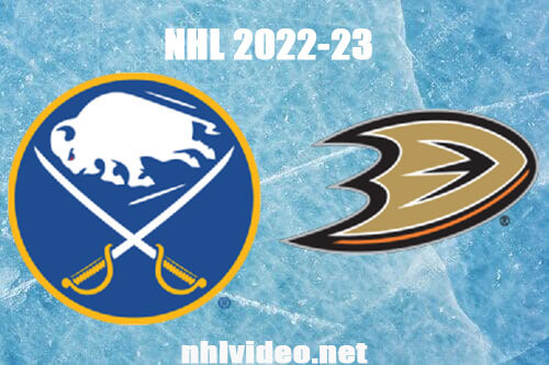 Buffalo Sabres vs Anaheim Ducks Full Game Replay Feb 15, 2023 NHL Live Stream