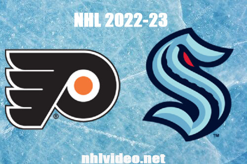 Philadelphia Flyers vs Seattle Kraken Full Game Replay Feb 16, 2023 NHL Live Stream