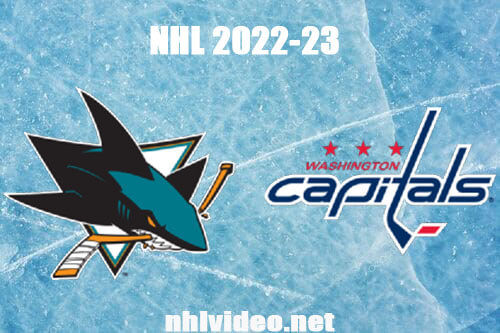 San Jose Sharks vs Washington Capitals Full Game Replay Feb 12, 2023 NHL Live Stream