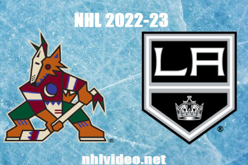Arizona Coyotes vs Los Angeles Kings Full Game Replay Feb 18, 2023 NHL Live Stream