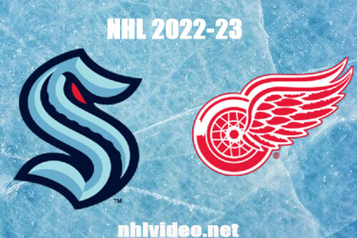 Seattle Kraken vs Detroit Red Wings Full Game Replay Mar 2, 2023 NHL Live Stream