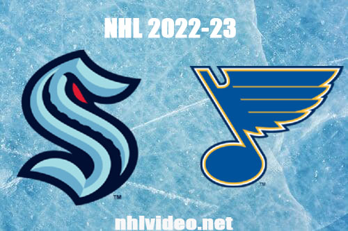 Seattle Kraken vs St. Louis Blues Full Game Replay Feb 28, 2023 NHL Live Stream