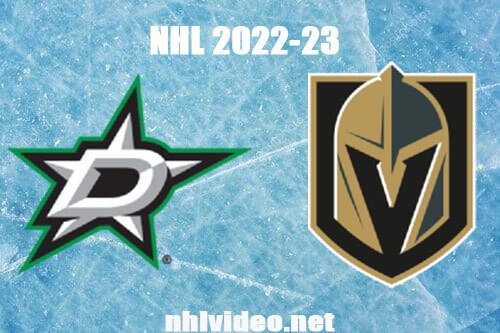 Dallas Stars vs Vegas Golden Knights Full Game Replay Feb 25, 2023 NHL Live Stream