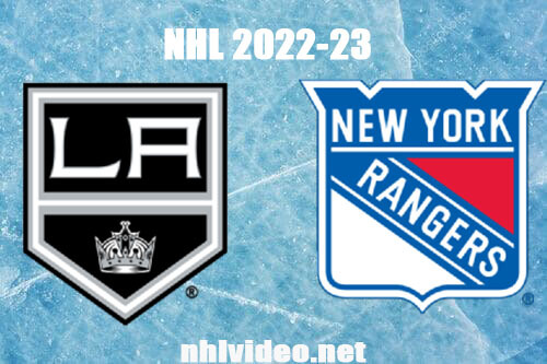 Los Angeles Kings vs New York Rangers Full Game Replay Feb 26, 2023 NHL Live Stream