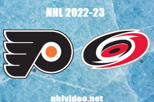 Philadelphia Flyers vs Carolina Hurricanes Full Game Replay Mar 9, 2023 NHL Live Stream