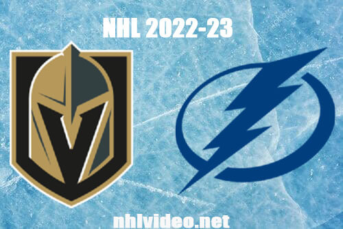 Vegas Golden Knights vs Tampa Bay Lightning Full Game Replay Mar 9, 2023 NHL Live Stream