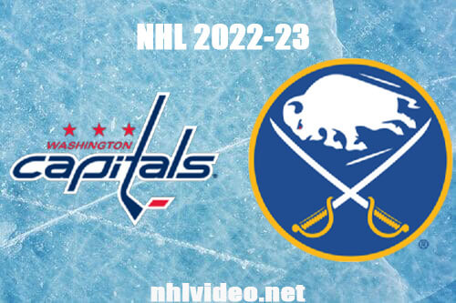 Washington Capitals vs Buffalo Sabres Full Game Replay Feb 26, 2023 NHL Live Stream
