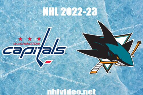 Washington Capitals vs San Jose Sharks Full Game Replay Mar 4, 2023 NHL Live Stream