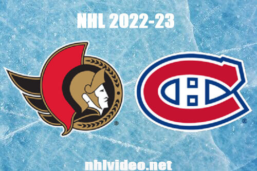 Ottawa Senators vs Montreal Canadiens Full Game Replay Feb 25, 2023 NHL Live Stream