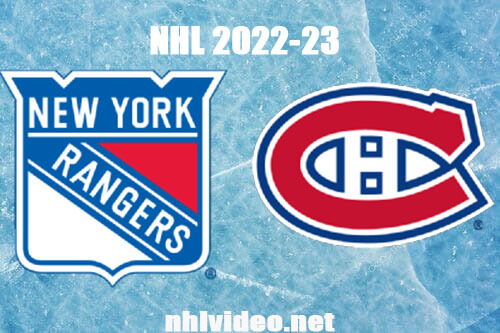 New York Rangers vs Montreal Canadiens Full Game Replay Mar 9, 2023 NHL Live Stream