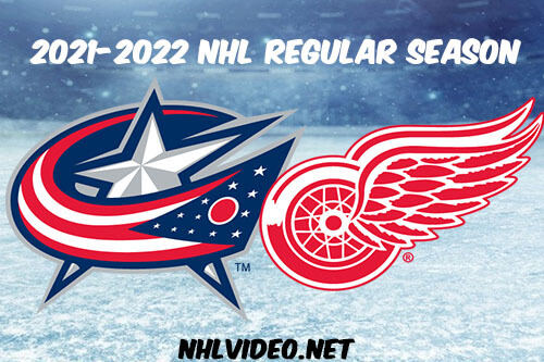 Columbus Blue Jackets vs Detroit Red Wings Full Game Replay 2021-10-20 NHL