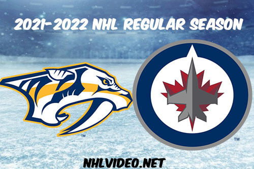 Nashville Predators vs Winnipeg Jets Full Game Replay 2021-10-23 NHL