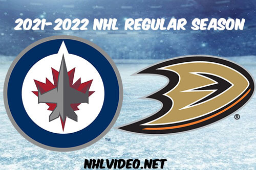 Winnipeg Jets vs Anaheim Ducks Full Game Replay 2021-10-26 NHL