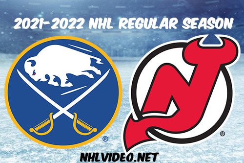 Buffalo Sabres vs New Jersey Devils Full Game Replay 2021-10-23 NHL