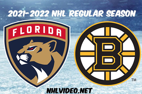 Florida Panthers vs Boston Bruins Full Game Replay 2021-10-30 NHL
