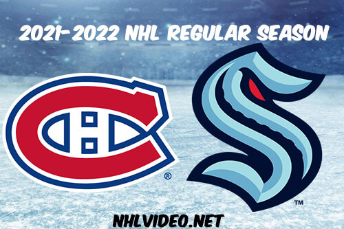 Montreal Canadiens vs Seattle Kraken Full Game Replay 2021-10-26 NHL