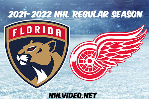 Florida Panthers vs Detroit Red Wings Full Game Replay 2021-10-29 NHL