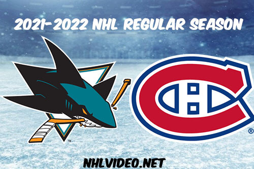 San Jose Sharks vs Montreal Canadiens Full Game Replay 2021-10-20 NHL