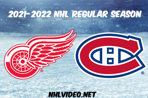 Detroit Red Wings vs Montreal Canadiens Full Game Replay 2021-10-23 NHL