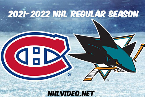 Montreal Canadiens vs San Jose Sharks Full Game Replay 2021-10-28 NHL