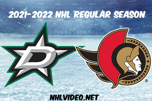 Dallas Stars vs Ottawa Senators Full Game Replay 2021-10-17 NHL