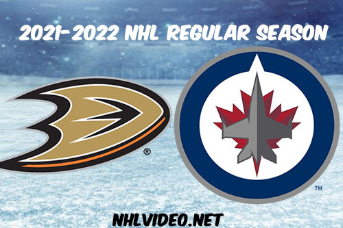 Anaheim Ducks vs Winnipeg Jets Full Game Replay 2021-10-21 NHL
