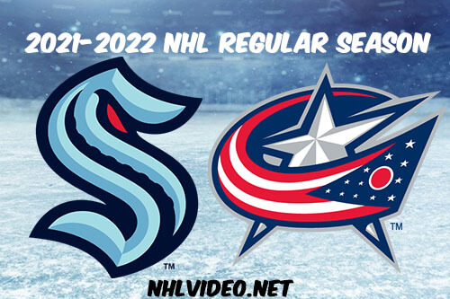 Seattle Kraken vs Columbus Blue Jackets Full Game Replay 2021 NHL