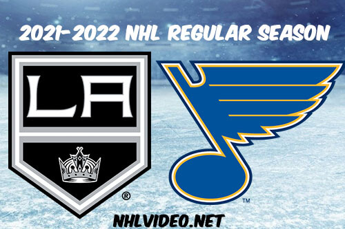 Los Angeles Kings vs St. Louis Blues Full Game Replay 2021-10-25 NHL