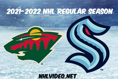 Minnesota Wild vs Seattle Kraken Full Game Replay 2021-10-28 NHL