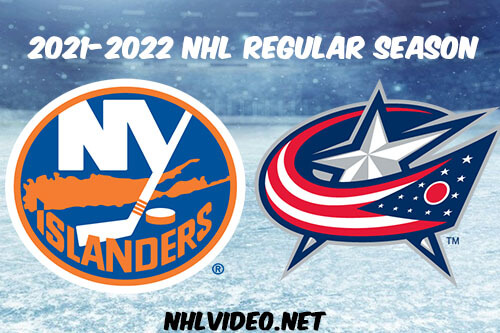 New York Islanders vs Columbus Blue Jackets Full Game Replay 2021-10-21 NHL