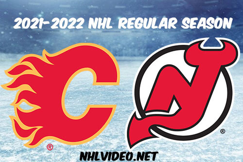 Calgary Flames vs New Jersey Devils Full Game Replay 2021-10-26 NHL