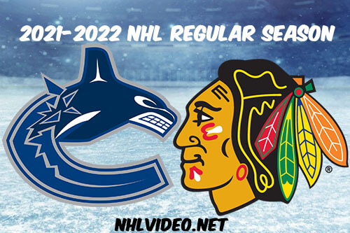 Vancouver Canucks vs Chicago Blackhawks Full Game Replay 2021-10-21 NHL