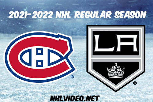 Montreal Canadiens vs Los Angeles Kings Full Game Replay 2021-10-30 NHL