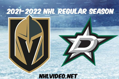 Vegas Golden Knights vs Dallas Stars Full Game Replay 2021-10-27 NHL