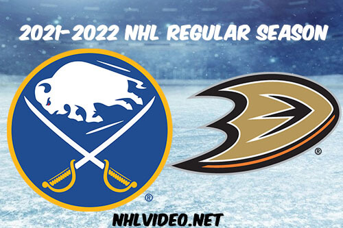 Buffalo Sabres vs Anaheim Ducks Full Game Replay 2021-10-28 NHL
