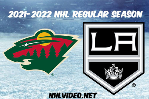 Minnesota Wild vs Los Angeles Kings Full Game Replay 2021 NHL