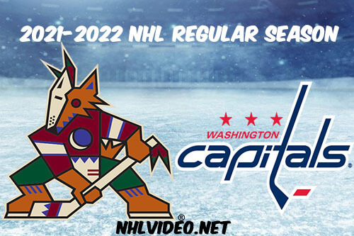 Arizona Coyotes vs Washington Capitals Full Game Replay 2021-10-29 NHL