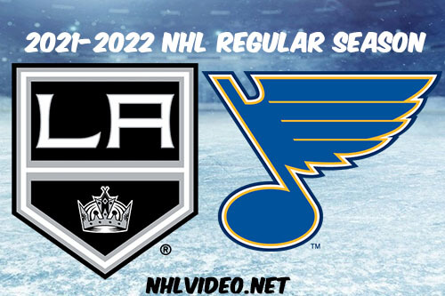 Los Angeles Kings vs St. Louis Blues Full Game Replay 2021-10-23 NHL