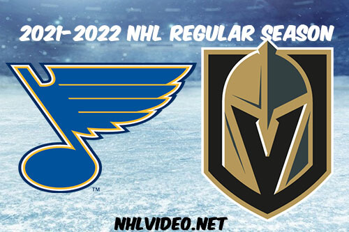 St. Louis Blues vs Vegas Golden Knights Full Game Replay 2021-10-20 NHL
