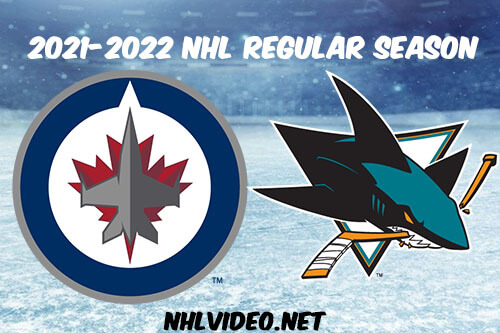 Winnipeg Jets vs San Jose Sharks Full Game Replay 2021-10-30 NHL