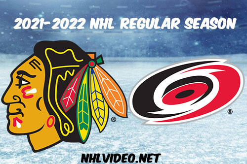 Chicago Blackhawks vs Carolina Hurricanes Full Game Replay 2021-10-29 NHL