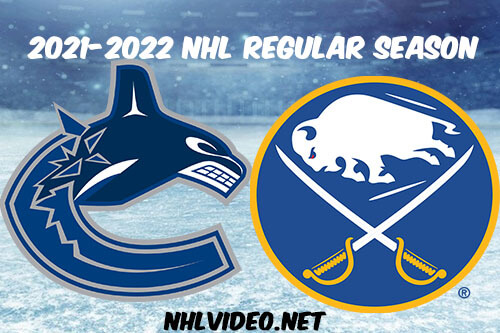 Vancouver Canucks vs Buffalo Sabres Full Game Replay 2021-10-20 NHL