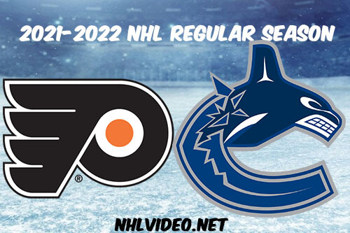 Philadelphia Flyers vs Vancouver Canucks Full Game Replay 2021-10-28 NHL