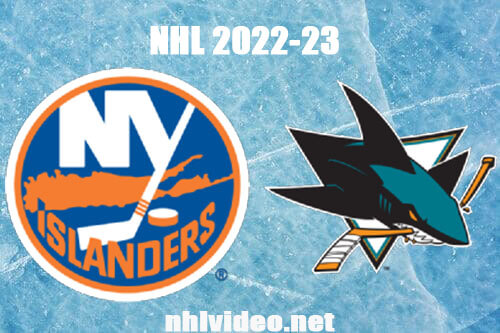 New York Islanders vs San Jose Sharks Full Game Replay Mar 18, 2023 NHL Live Stream