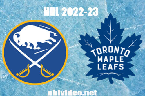 Buffalo Sabres vs Toronto Maple Leafs Full Game Replay Mar 13, 2023 NHL Live Stream