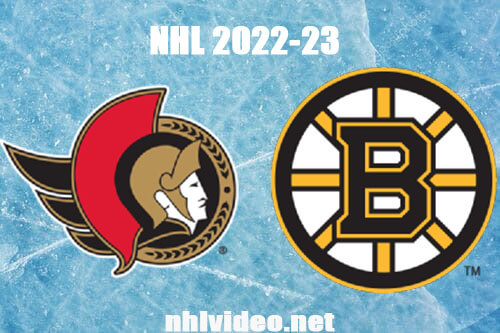 Ottawa Senators vs Boston Bruins Full Game Replay Mar 21, 2023 NHL Live Stream