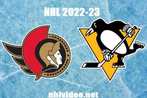 Ottawa Senators vs Pittsburgh Penguins Full Game Replay Mar 20, 2023 NHL Live Stream