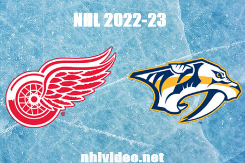 Detroit Red Wings vs Nashville Predators Full Game Replay Mar 14, 2023 NHL Live Stream