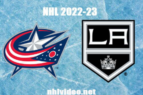 Columbus Blue Jackets vs Los Angeles Kings Full Game Replay Mar 16, 2023 NHL Live Stream